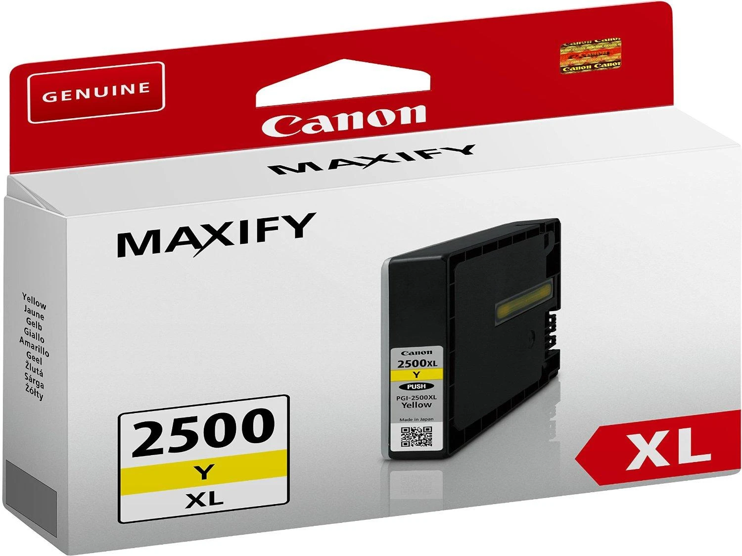 Canon PGI-2500XLY rašalo kasetė, geltona