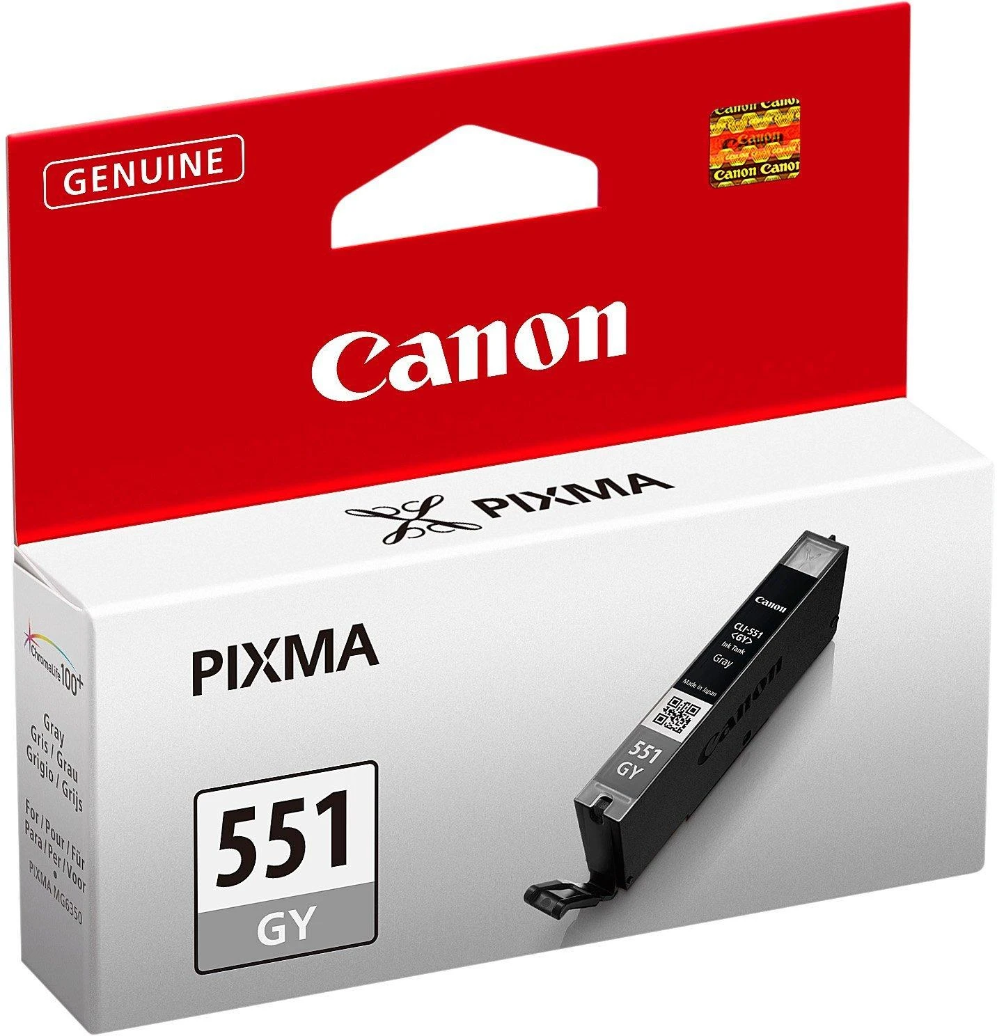 CANON CLI-551 GY Tinte pilkas 7ml