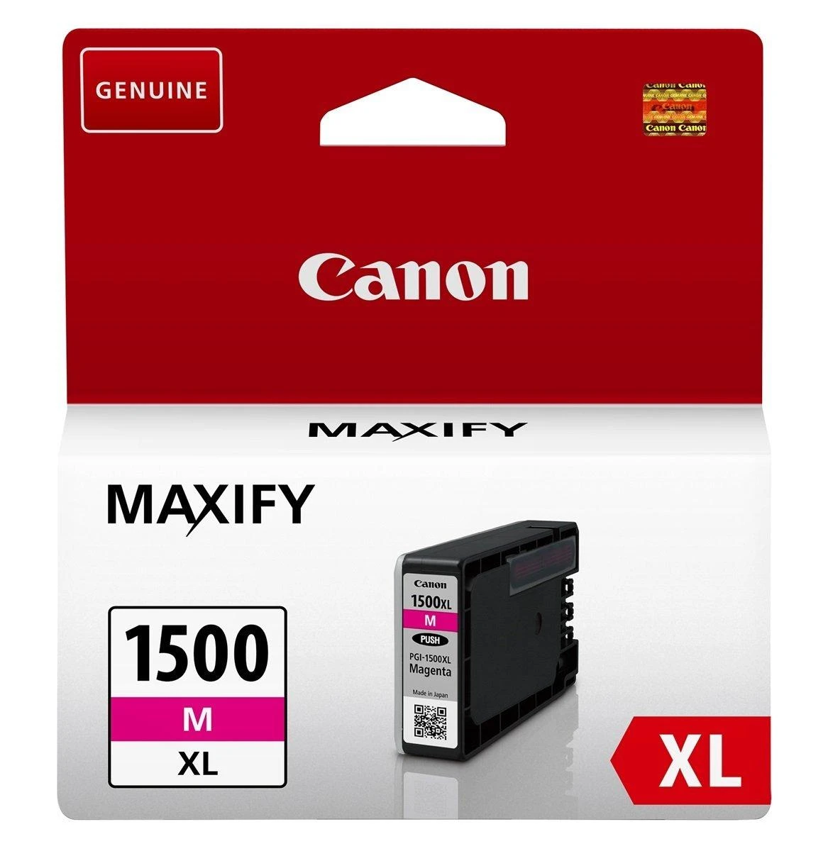 Canon PGI-1500XLM rašalo kasetė, rausvai raudona