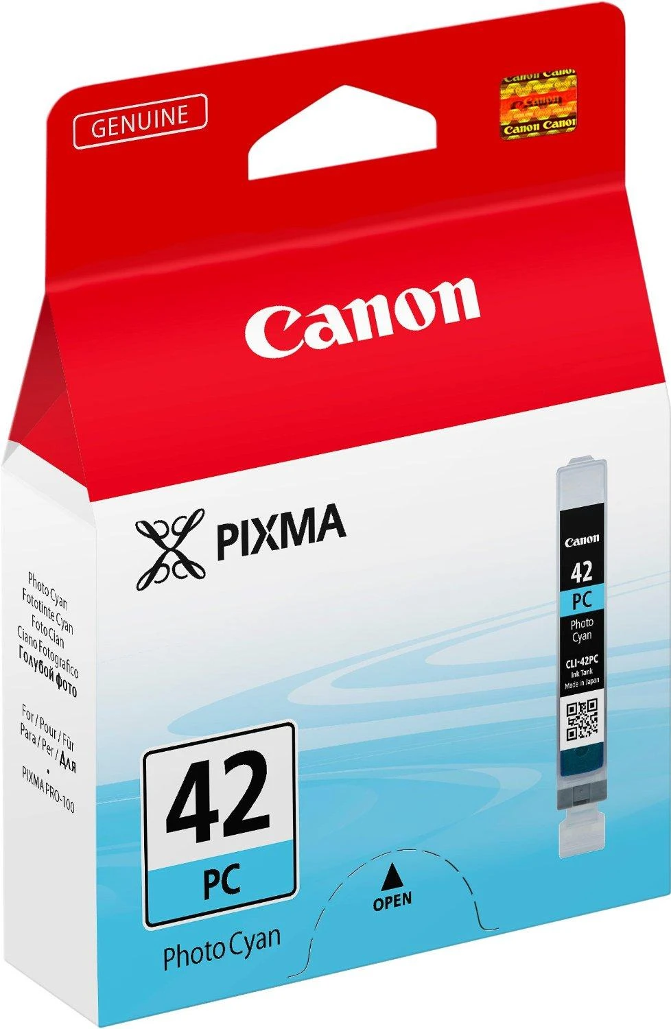 Canon CLI-42PC rašalo kasetė, foto žydra