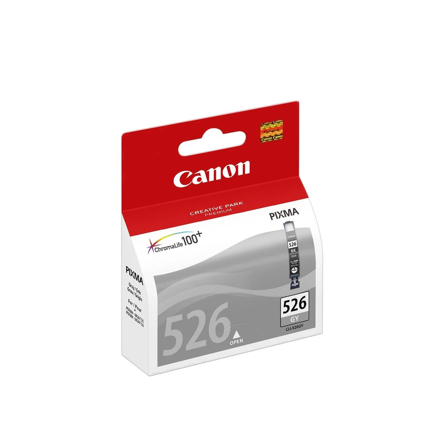 CANON 1LB CLI-526G rašalo kasetė pilka, standartinė talpa, 9 ml, 1 pakuotė