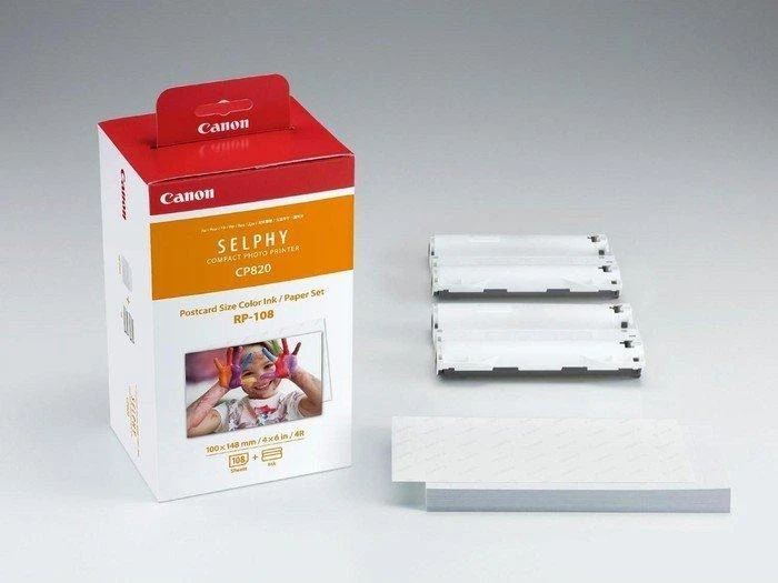 Canon spalvoto rašalo/popieriaus rinkinys SELPHY CP1300 Spausdintuvas | RP-108