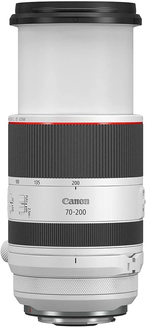 Canon RF 70-200mm F2.8L IS USM MILC/SLR Priartinimo teleobjektyvas Juoda, Balta