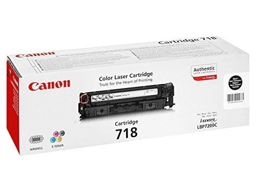Canon cartridge 718 juodas, 2 pcs, contract