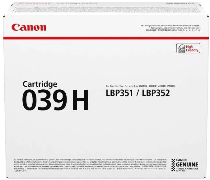 Canon 039H Originalus Juoda 1 vnt
