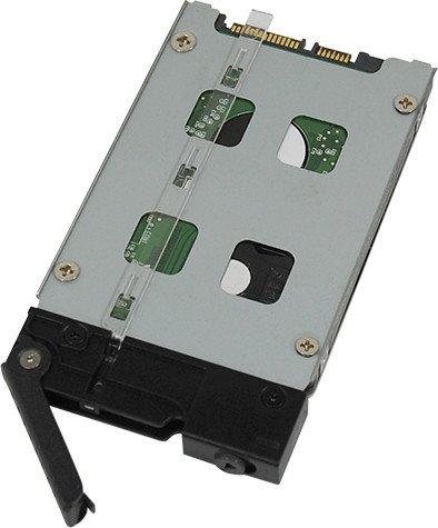 CHIEFTEC 1 x 5,25 colio skyrius, skirtas 4 x 2,5 colio S-ATA HDD karštai keičiamam metalui