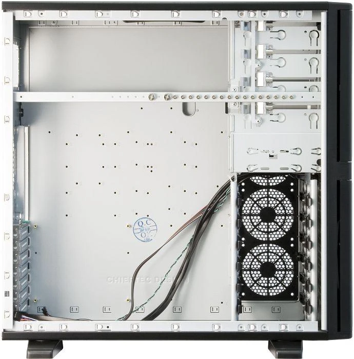 Housing Chieftec Mesh CT-01B-350GPB (Micro ATX, juodos spalvos)