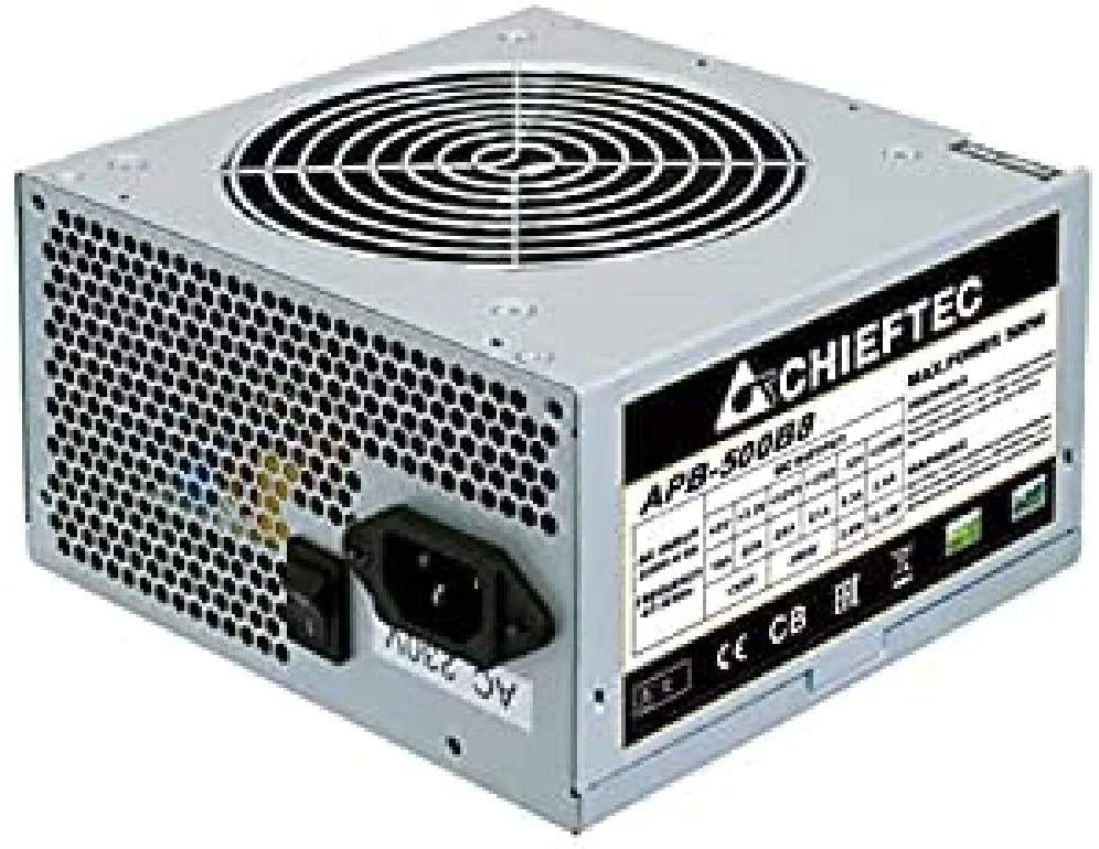 CHIEFTEC Value 500W efficacity 80p.c. ATX 12V 2.3 Cables 1x20+4PIN ATX 3xSATA 2xMolex 1x4PIN 12V 1x8PIN 6 + 2 PCIe