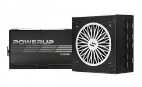 CHIEFTEC PowerUp 850W ATX 12V 80 Plus Gold 12cm tylus ventiliatorius pilnai modulinis maitinimo šaltinis