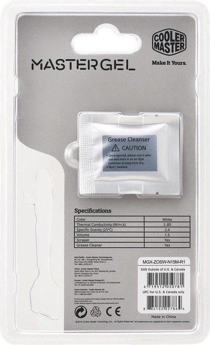 „Cooler Master MasterGel Regular“ termopasta 5 W/mK