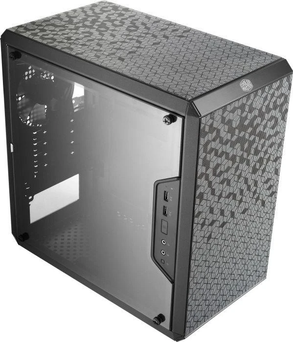 Cooler Master MasterBox Q300L MCB-Q300L-KANN-S00 Šoninis langas, USB 3.0 x 2, Mic x1, Spk x1, Juodas, Micro ATX, Maitinimo šaltinis yra Ne