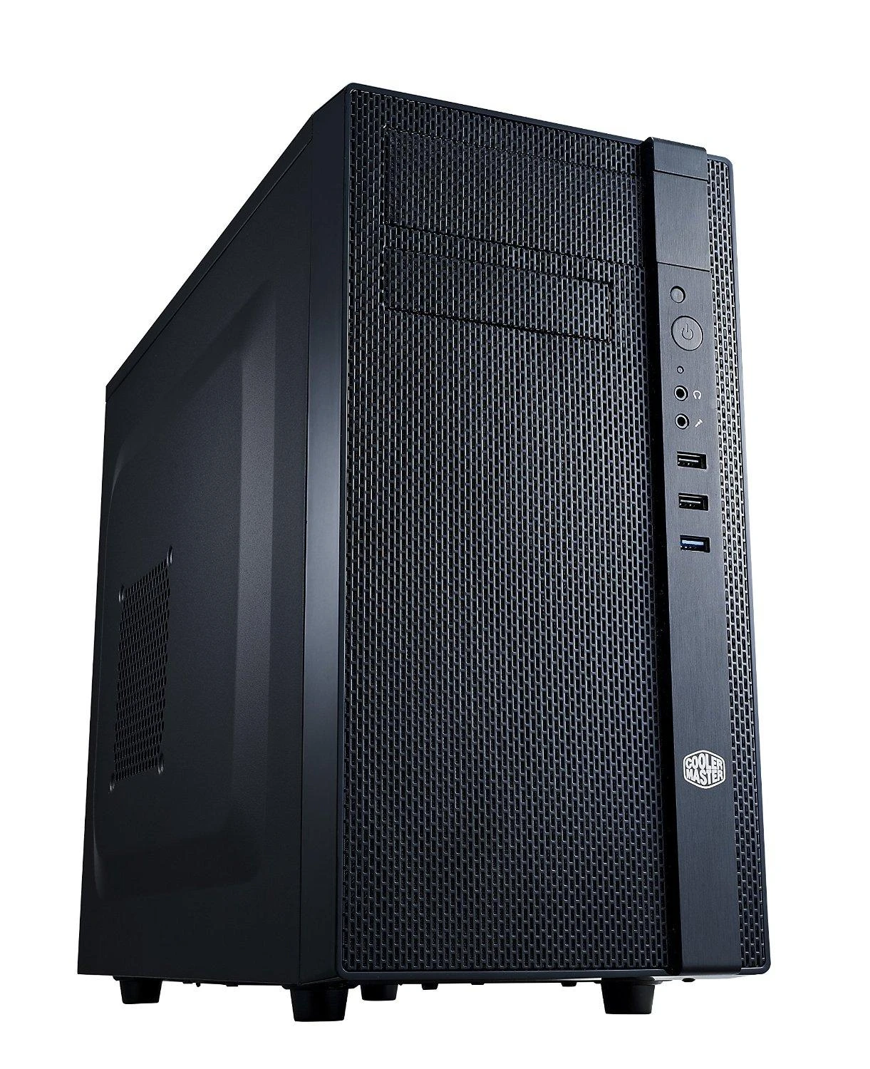Cooler Master N200 USB 3.0 x1, USB 2.0 x2, Mic x1, Spk x1, Juodas, Micro ATX, Maitinimo šaltinis nėra