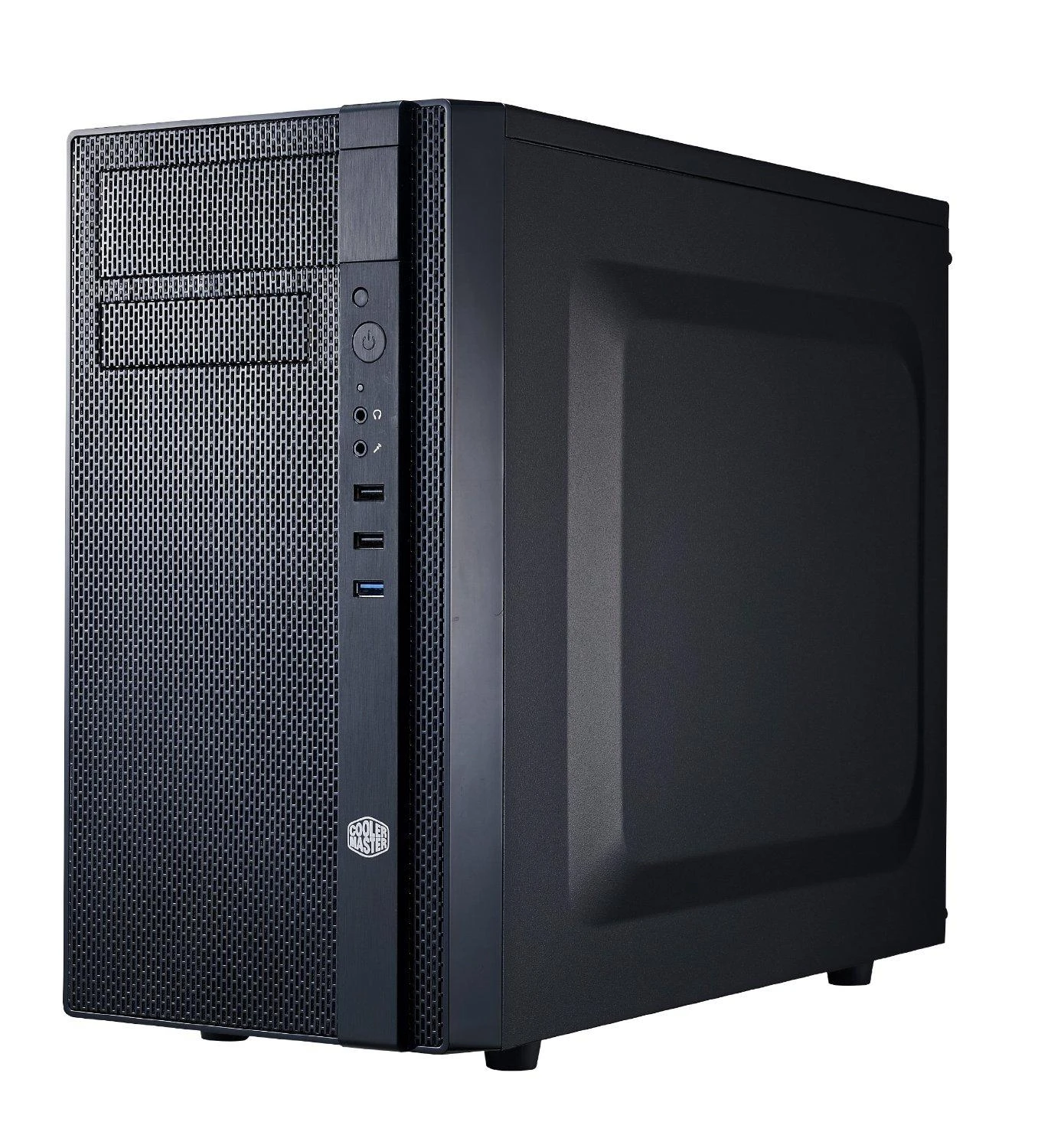 Cooler Master N200 USB 3.0 x1, USB 2.0 x2, Mic x1, Spk x1, Juodas, Micro ATX, Maitinimo šaltinis nėra