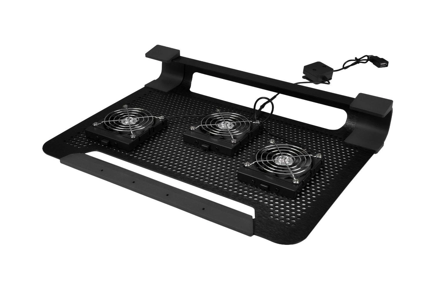 Cooler Master NotePal U3 Plus nešiojamojo kompiuterio aušintuvas iki 19" 1,1kg, Juodas, 435 x 333 x 76 mm