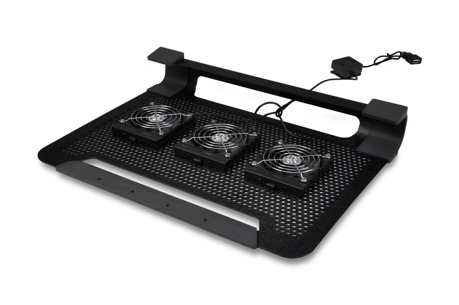 Cooler Master NotePal U3 Plus nešiojamojo kompiuterio aušintuvas iki 19" 1,1kg, Juodas, 435 x 333 x 76 mm