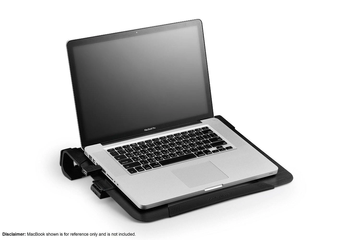 Cooler Master NotePal U3 Plus nešiojamojo kompiuterio aušintuvas iki 19" 1,1kg, Juodas, 435 x 333 x 76 mm