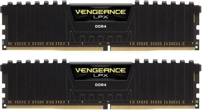 CORSAIR 16GB RAMKit 2x8GB DDR4 2933MHz 2x288Dimm Unbuffered 16-18-18-36 Vengeance LPX Juodas Heat Spreader 1,35V XMP2.0