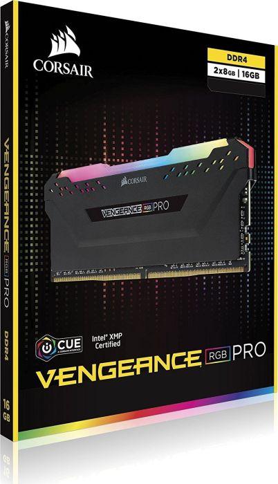 RAM Corsair Vengeance RGB Pro 16GB [2x8GB 3200MHz DDR4 CL16 1.35V DIMM]