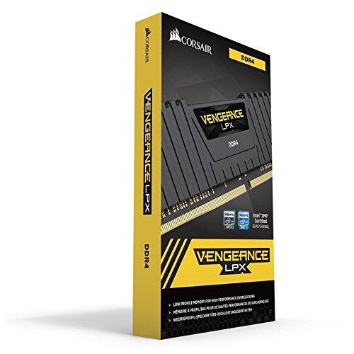 RAM CORSAIR DDR4 2666MHz 32GB Kit 2x16GB Vengeance LPX Juodas Skylake 1.2V XMP2.0