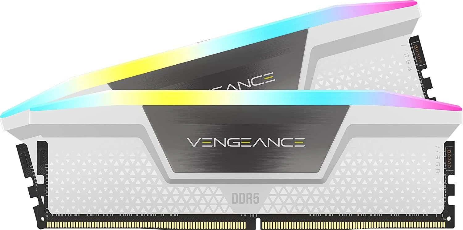 RAM 32 GB PC 5200 CL40 CORSAIR KIT (2x16 GB) VENGEANCE RGB W mažmeninė prekyba