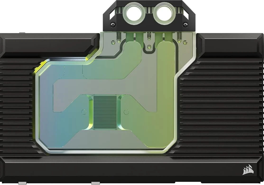 Corsair „Hydro X“ serijos XG7 RGB 3090 Ti FE GPU „Vanduo“ blokas – akrilas + nikelis