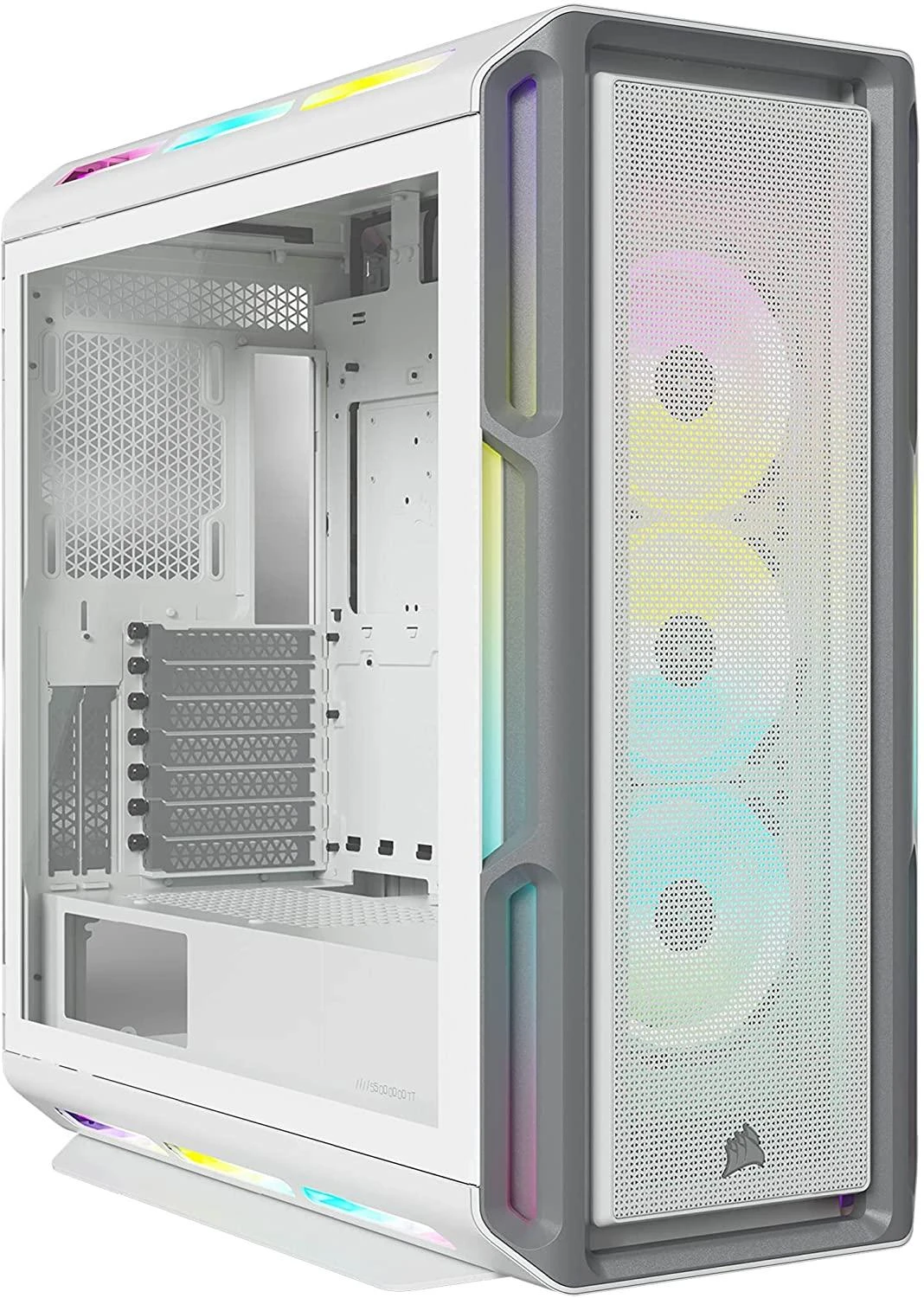 Corsair iCUE 5000T RGB grūdintas stiklas Baltas CC-9011231-WW