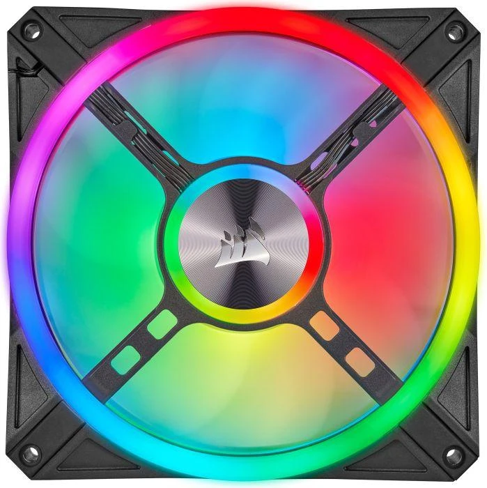 Auš. Corsair iCUE QL140 RGB CO-9050100-W