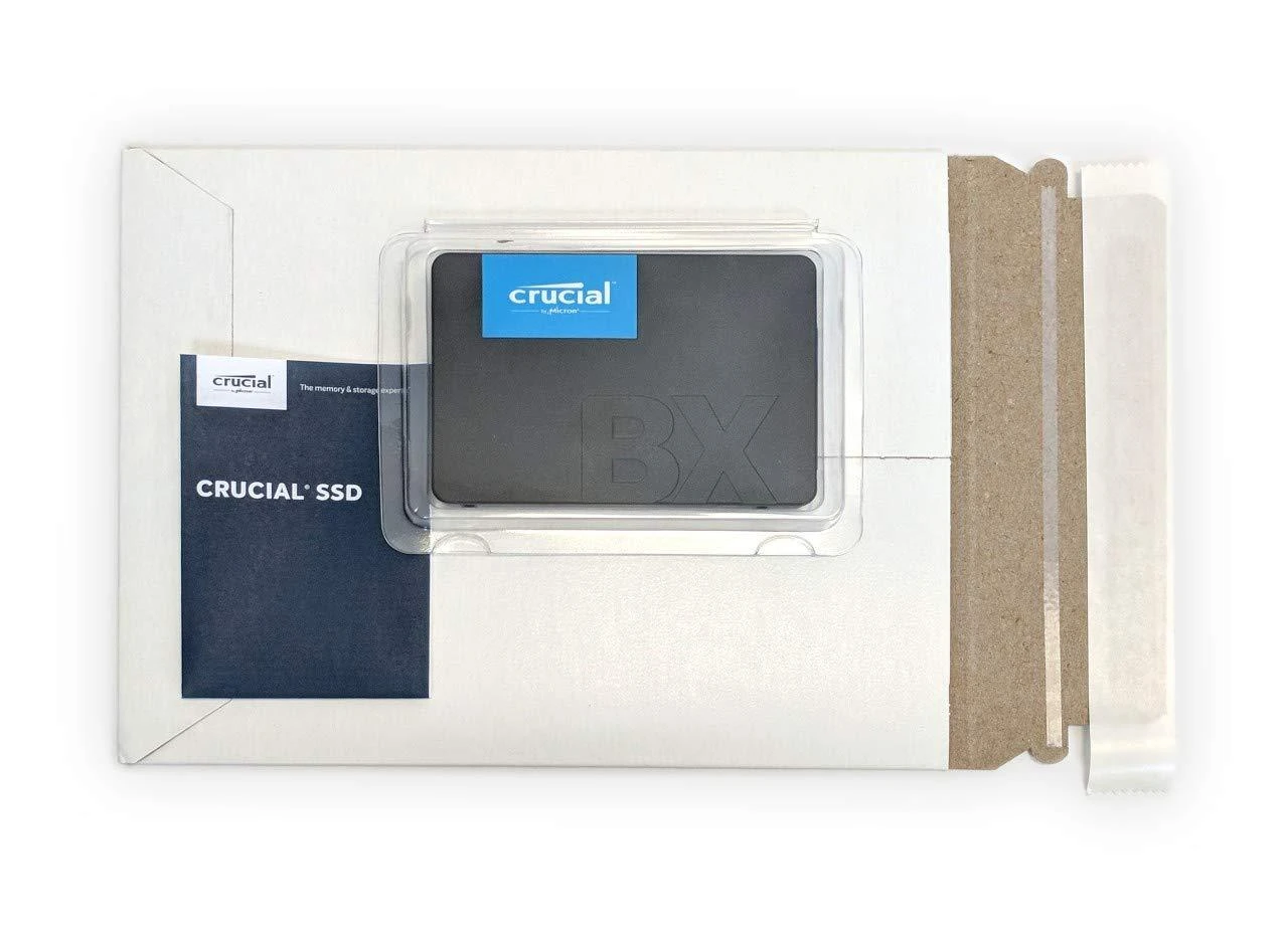 Kietasis diskas SSD CRUCIAL BX500/240GB/SATA 3.0/Rašymo greitis 500 MBytes/sec/Skaitymo greitis 540 MBytes/sec/2,5"