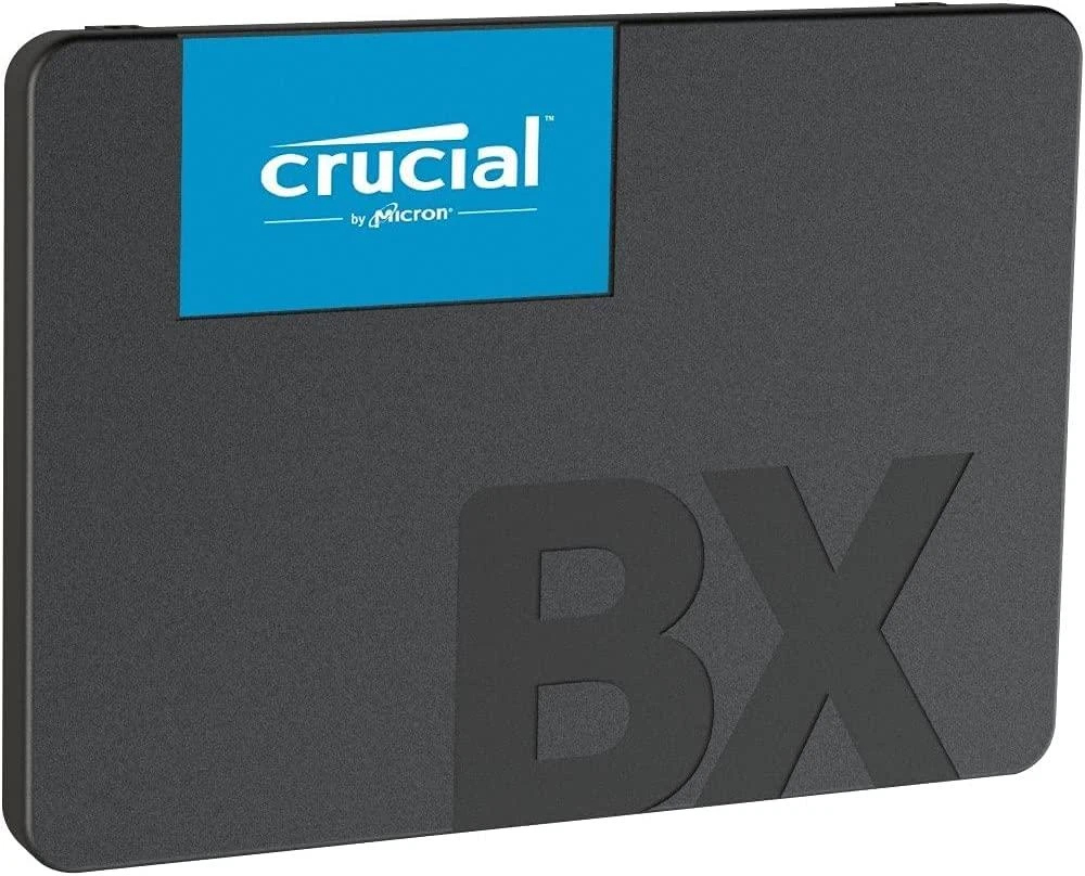 Kietasis diskas SSD Crucial BX500 500GB, Rašymo greitis 500 MB/s, Skaitymo greitis 550 MB/s