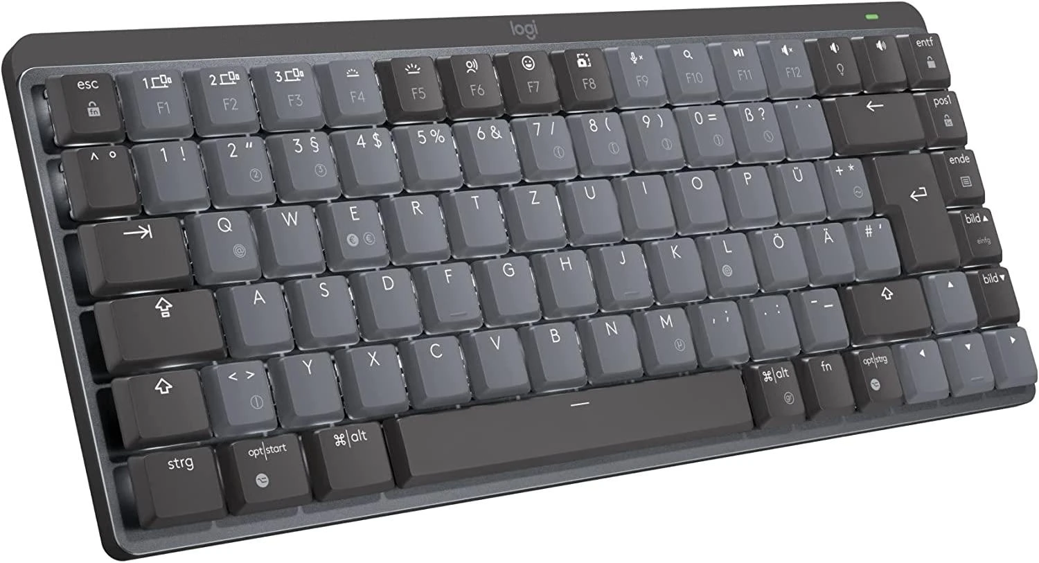 Klaviatūra Logitech Master Series MX Mechaninė Mini Graphite