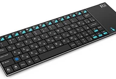 Belaidė klaviatūra Logitech K400 Plus su jutikliniu kilimėliu, DE išdėstymas, Juoda
