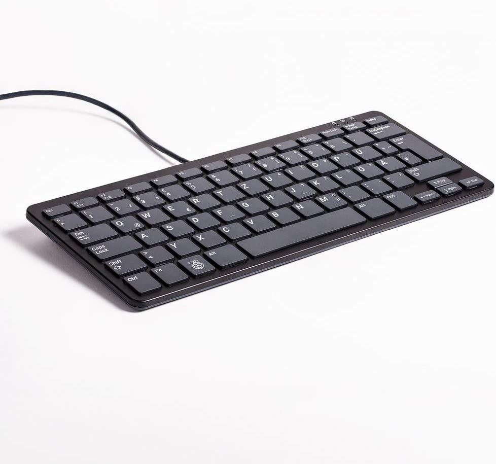 Oficiali Raspberry Pi klaviatūra QWERTZ – juoda
