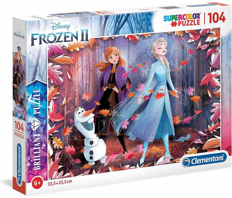 Clementoni Dėlionė 104 vnt. - Frozen 2