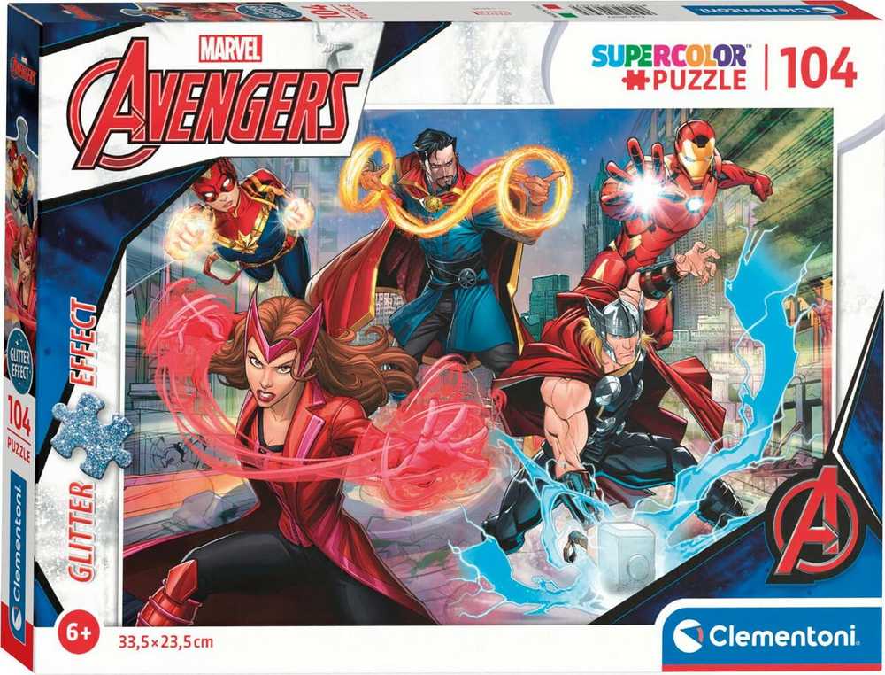 Clementoni Dėlionė 104 vnt. - Keršytojai (The Avengers)