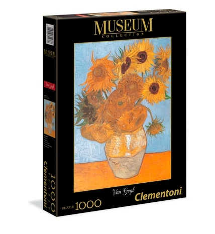 Clementoni Dėlionė 1000 vnt. - Van Gogas: Saulėgrąžos