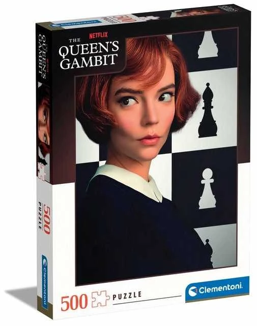 Clementoni Dėlionė 500 vnt. - Karalienės gambitas (The Queen's Gambit)