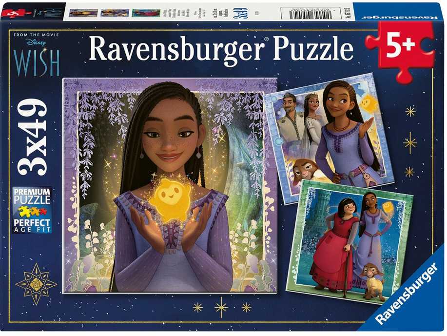 Ravensburger Dėlionė 3x49 vnt. - Disney "Noras"