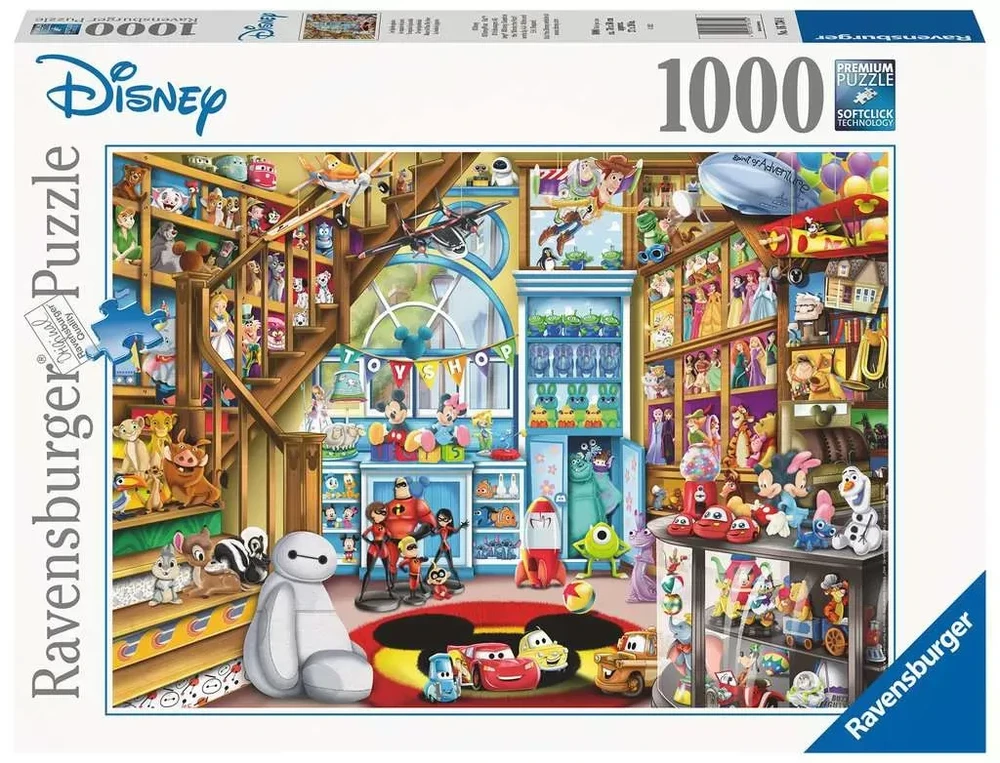 Ravensburger Dėlionė 1000 vnt. - Disney pasaulis