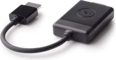 DELL DAUBNBC084 vaizdo kabelio adapteris HDMI VGA (D-Sub) Juoda