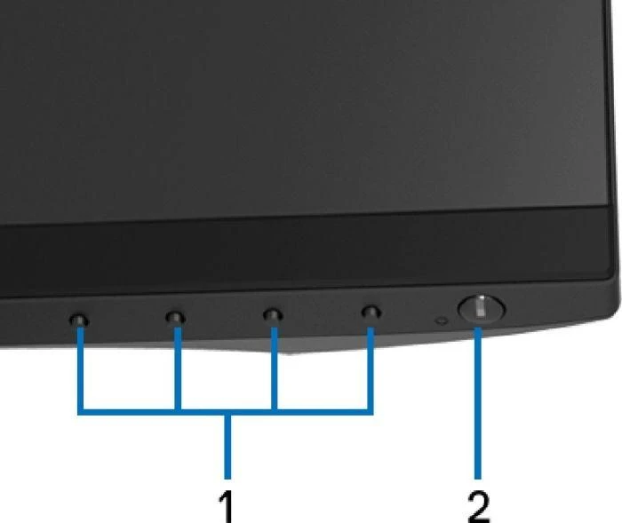 Monitorius Dell P2419H 24 ", IPS, FHD, 1920 x 1080, 16:9, 8 ms, 250 cd/m², Juodas