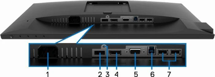 Monitorius Dell P2419H 24 ", IPS, FHD, 1920 x 1080, 16:9, 8 ms, 250 cd/m², Juodas