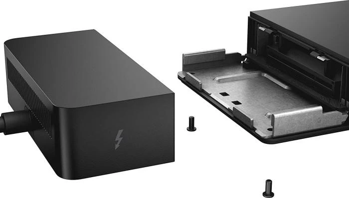 „Dell WD19TBS Thunderbolt“ dokas, eterneto LAN (RJ-45) jungtys 1, „DisplayPorts“ kiekis 2, USB 3.0 (3.1 Gen 1) jungčių kiekis 3, HDMI jungčių kiekis 1, USB 3.0 (3.1 Gen 1) C tipo jungčių kiekis 1