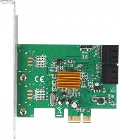 „Delock PCIe 2.0 x1“ valdiklis – 4x SATA III (90382)
