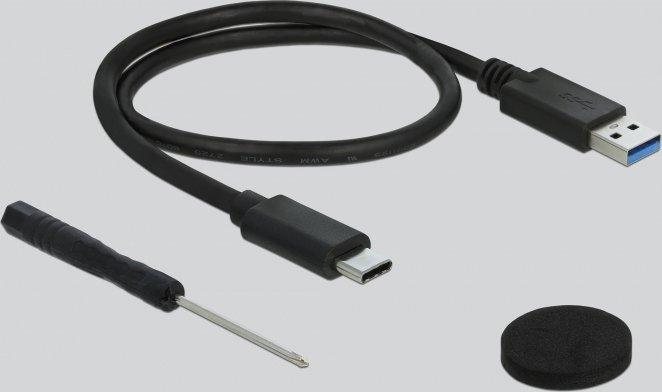 Kieszeń Delock 2.5″ SATA HDD / SSD - USB-C 3.2 Gen 2 (42610)