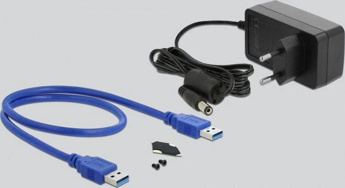 „Delock“ išorinis korpusas skirtas 3,5 colio SATA HDD su SuperSpeed USB (USB 3.1 Gen 1)