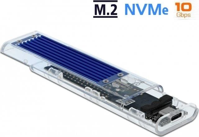 Delock M.2 NVME PCIe SSD lizdas – USB-C 3.2 Gen 2 (42620)