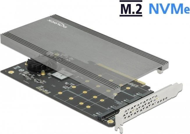 KARTA PCI EXPRESS X16->4X M.2 KEY M NVME DELOCK