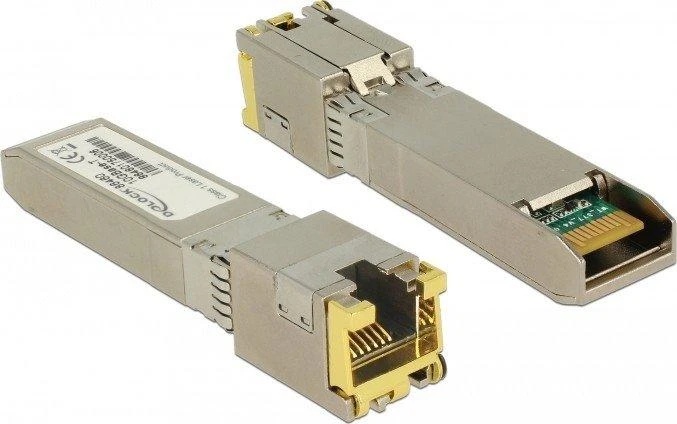 Delock 86460 SFP+ varinis modulis su RJ45 jungtimi