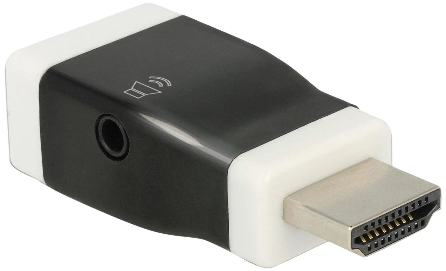 DELOCK Adapteris HDMI-A vyriškas > VGA moteriškas su garsu