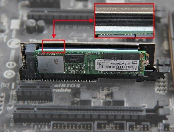Delock termo tarpinė M.2 kaupikliui montavimo metu